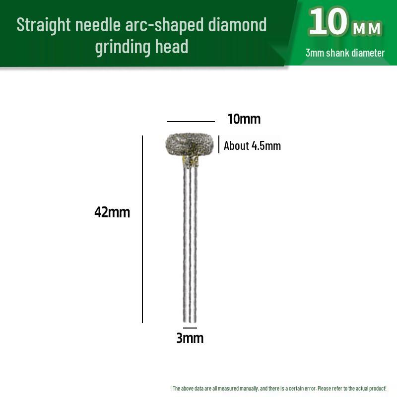 Right-Angle T-Shaped Emery Grinding Head for Jade Carving