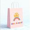 Luzhiyuan Thickened Kraft Paper Takeout Bags