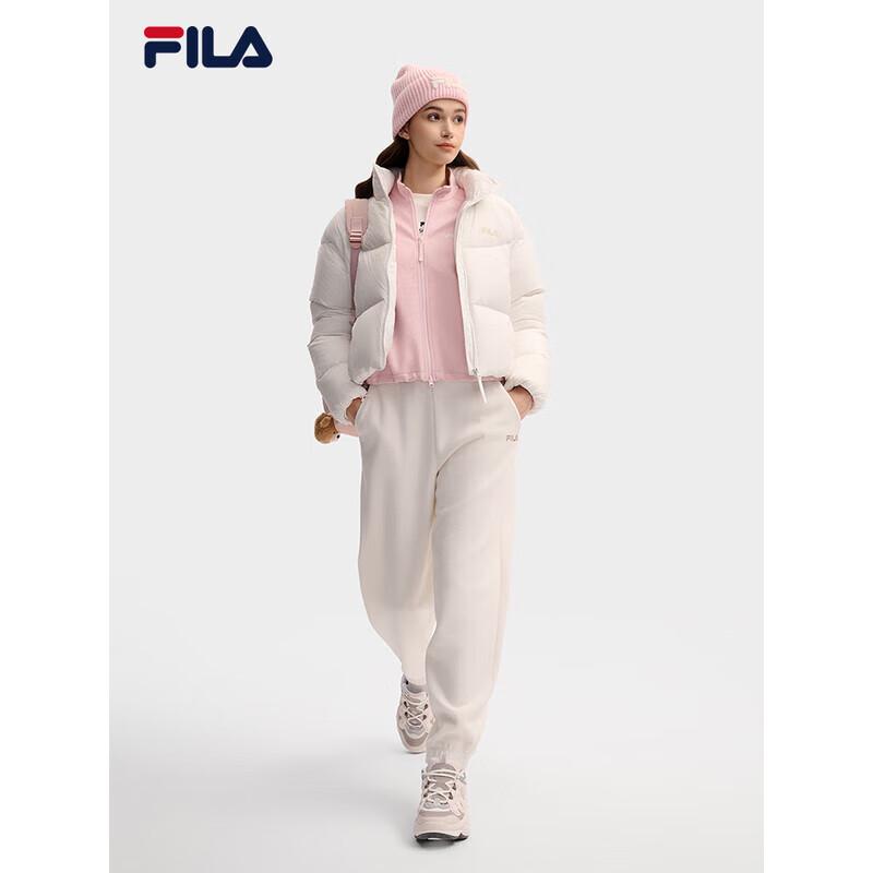 FILA Women's 2025 Winter Loose-Fit Stand Collar Down Jacket