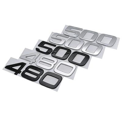 480 500 emblème badge autocollants voiture pour camion marque numérique cinq grands nationaux étiquette porte modification coffre arrière accessoires voiture