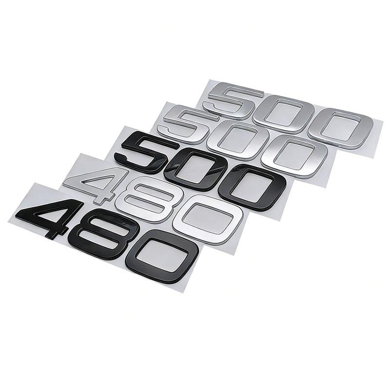 480 500 emblema distintivo adesivi per auto per camion Volvo nazionale cinque grandi marchi digitali etichetta porta di ricambio bagagliaio posteriore accessori auto