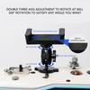 Sewing Machine Phone Mount Bracket Magnetic Base Anti Vibration Rotatable Stand For Smartphones