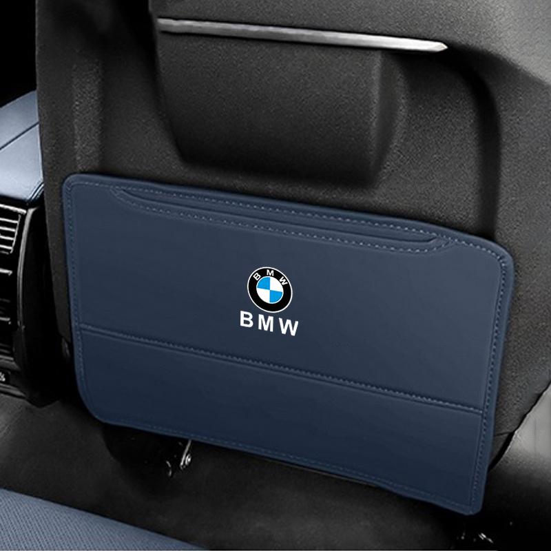 PU Leather Car Seat Anti-kick Pad Dust-Proof Protection Mat For BMW 1 2 3 4 5 7 Series X1 X3 X4 X5 X6 X7 F10 F30 E46 E60 E87 E90 gjbf54
