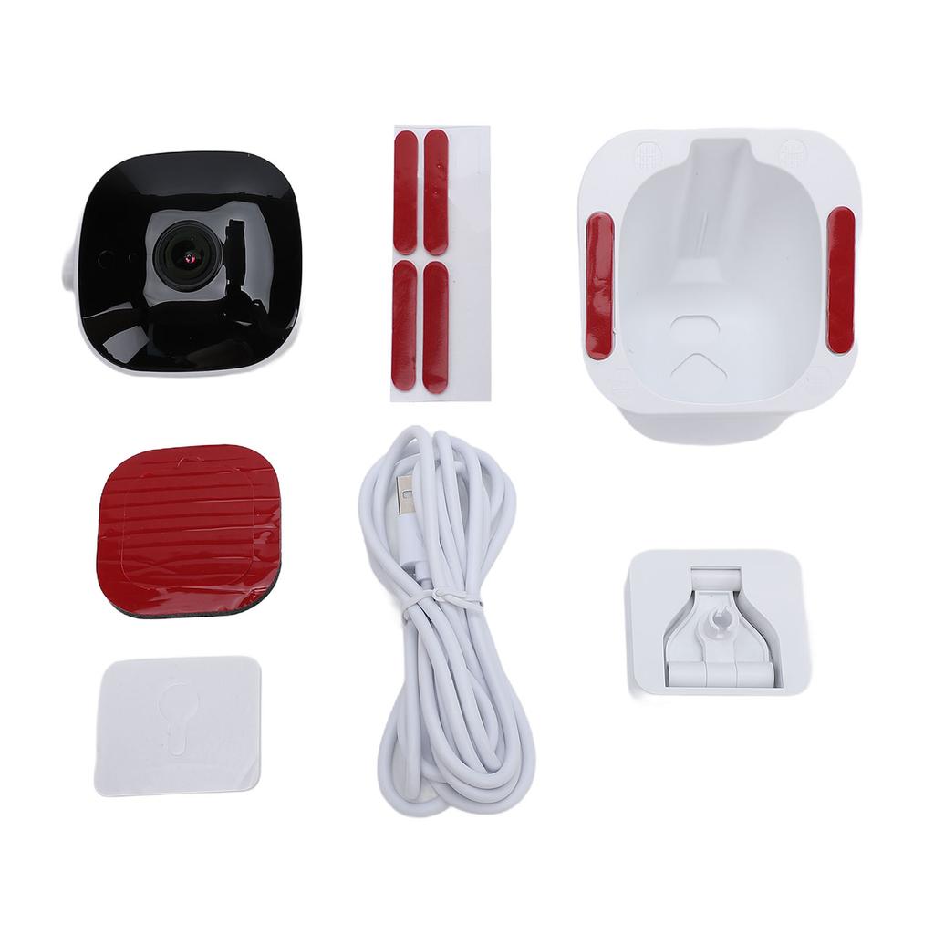 2K Window Camera 4MP 5G 2.4G WiFi Wireless Smart for Home Security 140 Degree Wide Angle Non Drilling