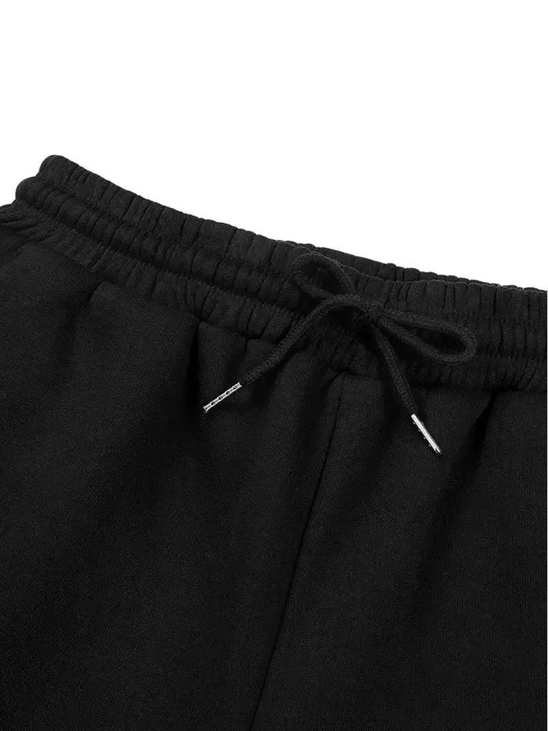 Damen-Jogginghose mit einzigartigem Print, geradem Bein, lässiger, lockerer Passform, langer Schnitt mit Kordelzug im Bund.