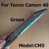 6.78" For Tecno Camon 40 Middle Frame Front Bezel Lcd Holder Rear Plate Chassis Replacement CM5