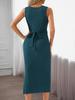 Sexy Y2K Falten-Schmal geschnittenes Kleid für Damen - Sommer 2025 Kollektion