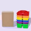 6 Pieces Classroom Storage Boxes Sundries Organizer Multipurpose Bins for Markers