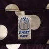 KATO Dot Pattern Short Sleeve Cotton Shirt XS Purple Polka Dot Men's Used