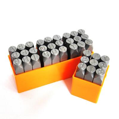 Çelik Harf ve Numara Zımba Seti, 2-10mm, A-Z, Gravür Zımbaları