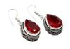 Ruby Gemstone Ethnic Handmade Drop Dengle Earring Jewelry ER 7009