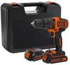 Impact Screwdriver Black & Decker BDCHD18BDCHD18KB2
