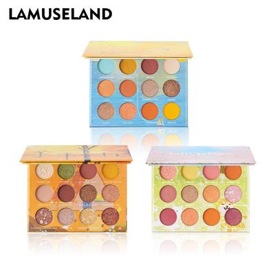 3 Styles Eye Shadow Pallete Matte Shiny 12 Colors Eyeshadow 14.4g