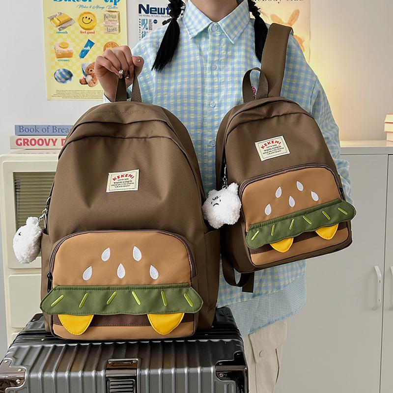 

Hamburg backpack, new student class, large-capacity schoolbag, high-value backpack, student schoolbag Small