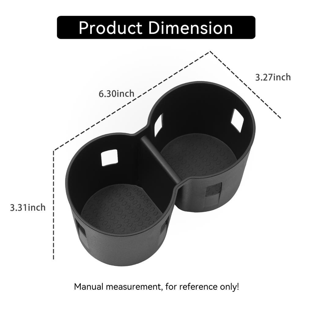 Chery OMODA 5 C5 FX Fuel 2025-2025 TPE Center Console Cup Holder Insert Anti-Slip Storage Box Tray Organizer Car Interior