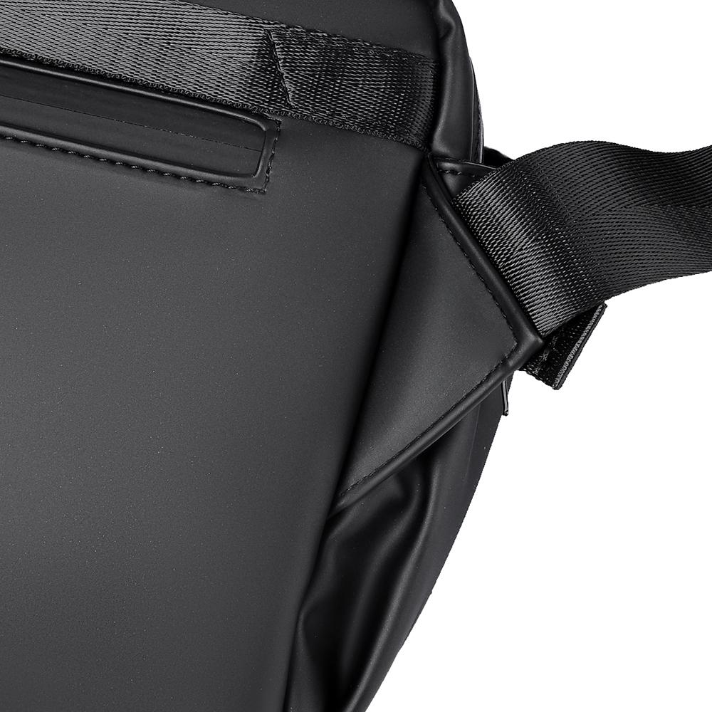 New men's fanny pack Korean version functional breast bag simple fashion shoulder bag sports fanny pack large capacity satchel men's