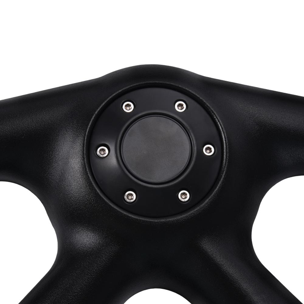 RASTP-Universal 14inch 350mm Racing Steering Wheel Skidproof PU Leather Car Sport Steering Wheels Car Accessories STW080