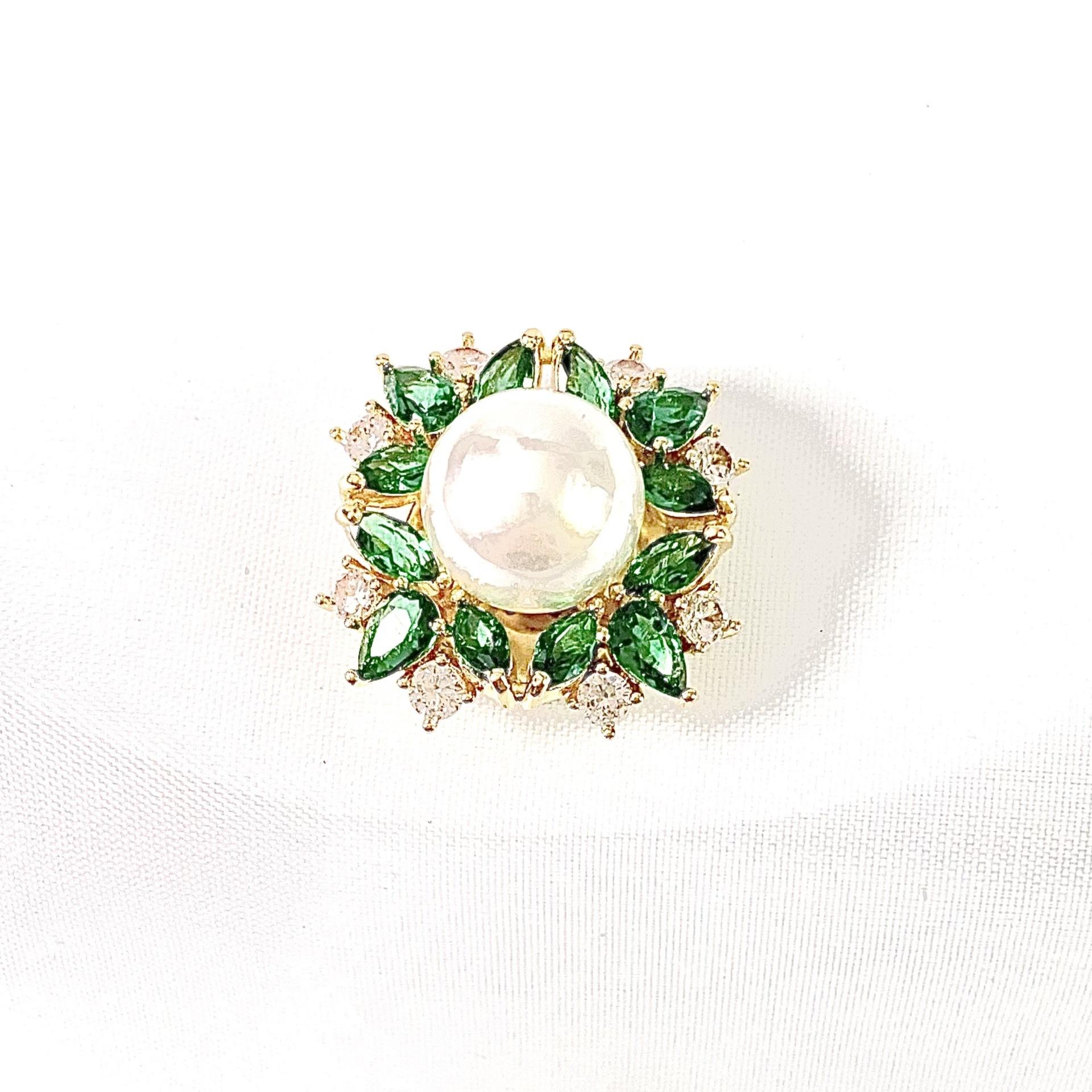 

Геометрия жемчуга постепенное изменение циркон анти-свет магнитная брошь бриллиант сияющий универсальный хипстер роскошные аксессуары для женщин