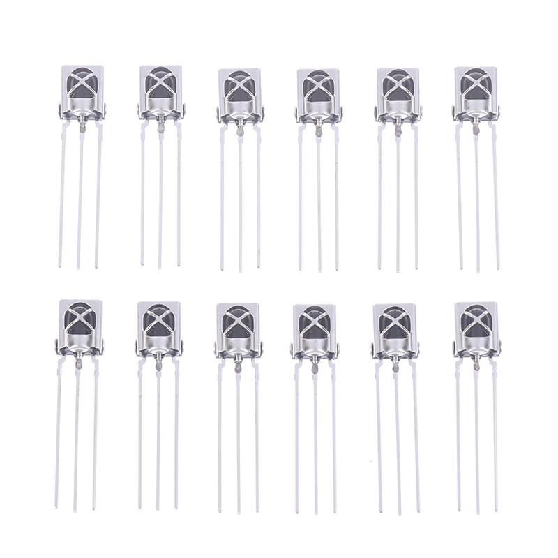 10Pcs Universal IR Infrared Receiver Sensor Module For VS1838B LF1738 Inductive Infrared Remote Receiver Tube Receiving Head
