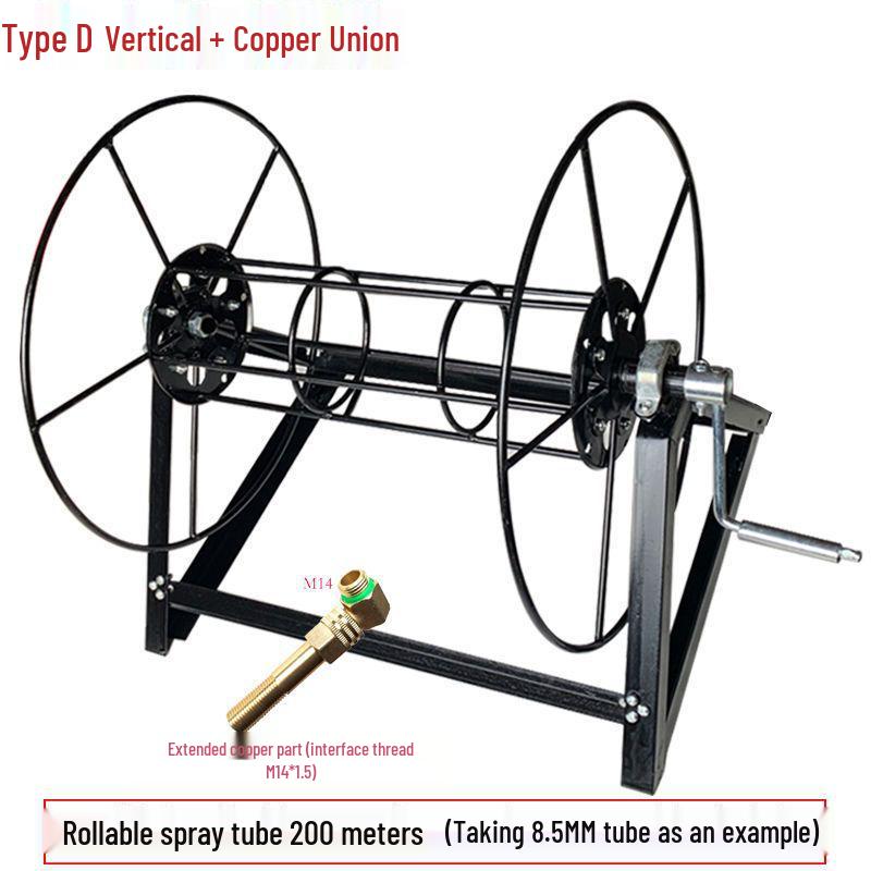 Opbergrol voor Landbouwspuit Slang en Pijp