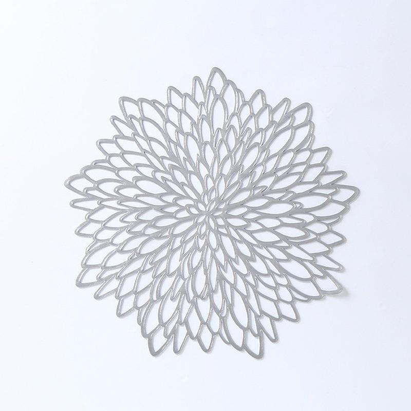 Placemat for Dining Silicone Pad Stand Mug Table Coasters Plant PVC Cup Coffee Table Mats Kitchen Home Decor Drink Coaster