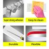 Self Adhesive Wall Base Moulding Trim 4 Inch x 3.28 Feet Home Decoration