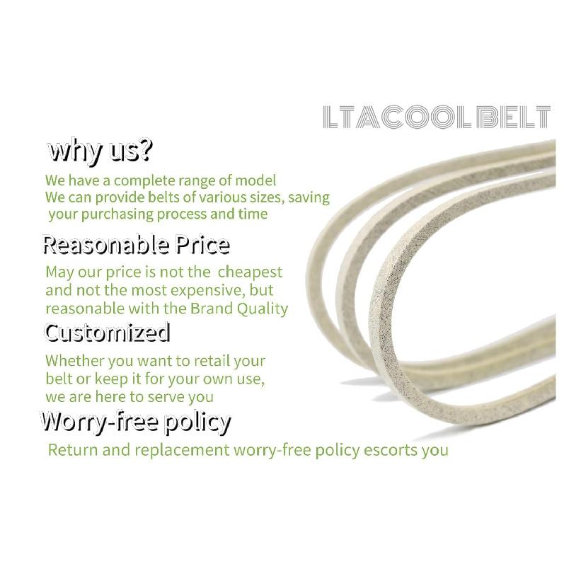 Lawn Mower Deck Belt 5/8" x 97.5" Compatible with Husqvarna AYP 174883 531300767 532174883 YTH1542XP with 42" Deck