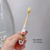 Anime Capybara Toothbrush Soft Fibre Hair Capybara Cartoon Children Toothbrush Toothed Care Eco-Friendly Cleaning Oral Tool