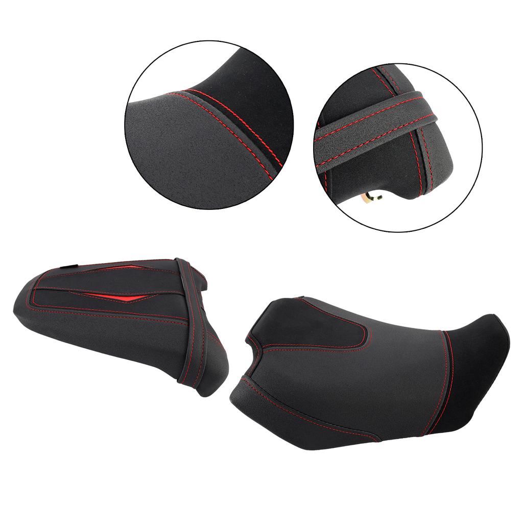 Front&Rear Raider Passenger Cushion Kit Black2 For Honda Cb650R Cbr650R 24-25