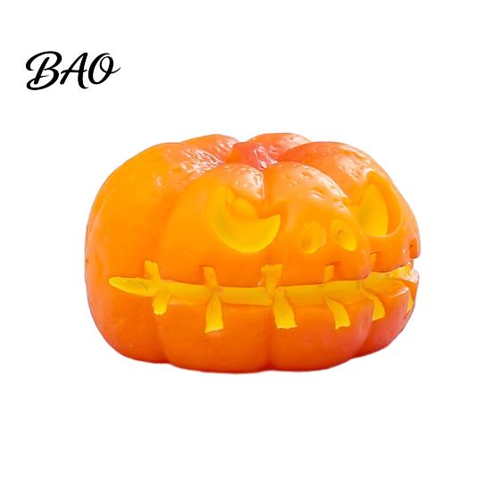 Halloween Party Decoration Cat Figurine, Resin Witch Hat/Moon/Pumpkin/Skull Statue Durable for Tabletop, Mantel, Shelf, Desk Decor Smooth Surface