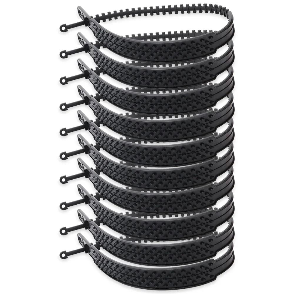 

20/10pcs Plastic Snow Chain for Car Tire Widen Thick Crawler Anti Slip Winter Wheel Emergency Tool