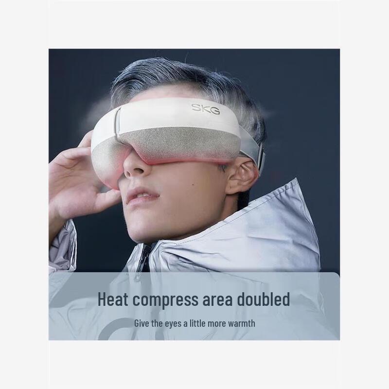 SKG E3Pro Eye Massager with Heat and Airbag