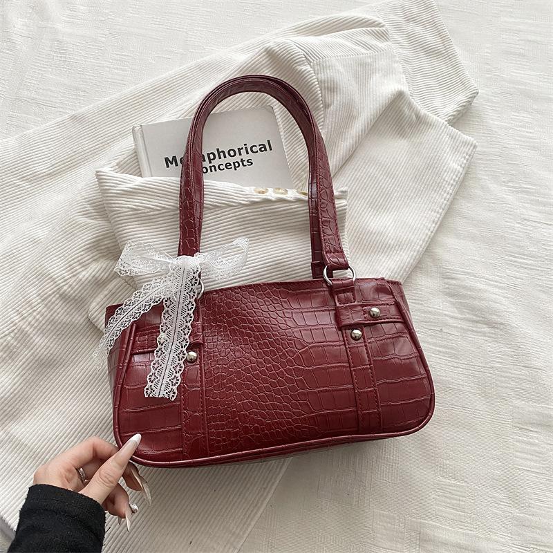 Underarm Bag - Sweet, Cool, Lady-like, Fashionable, Niche Small-sized Shoulder Bag with Large Capacity