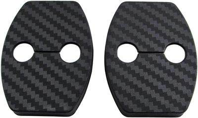 BRIGHTZ Every Wagon DA17W Carbon Style Door Striker Cover 2PC
