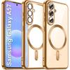Case for Samsung Galaxy A57 5G, Electro MagSafe, Gold
