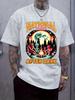 National Parks After Dark Graphic T-shirt - Casual Crew Neck