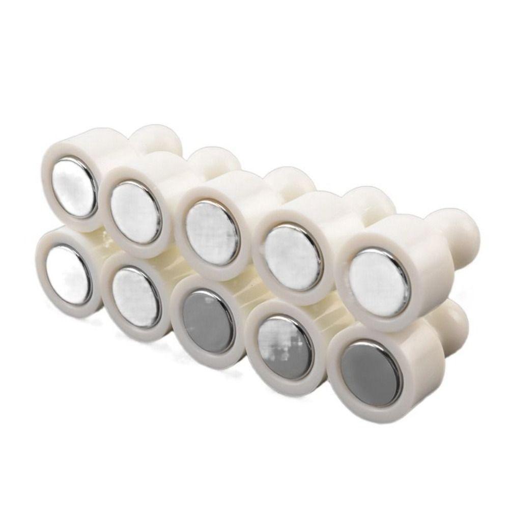 

Круглый Мощный Маленький Портативный Для Школы Кухни Кнопка Стикер на Холодильник Доска для Заметок Кнопки белый