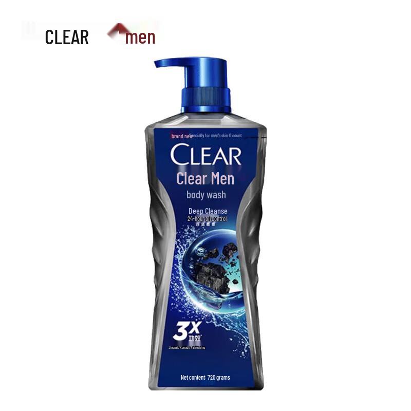 Clear Men s Deep Purifying Oil Control Shower Gel