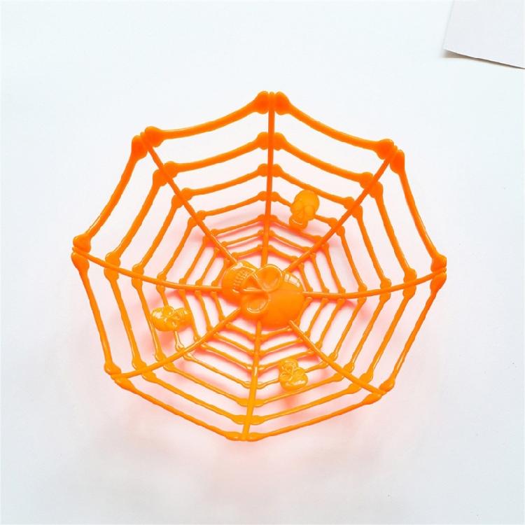 4 Pieces Candy Bucket Hollow Snacks Basket Plastic Storage Basket Cool for Candy