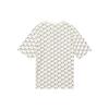 MLB T Shirts Unisex White Crew Neck Moderate Straight Fit 3ATSM0134-50CRD