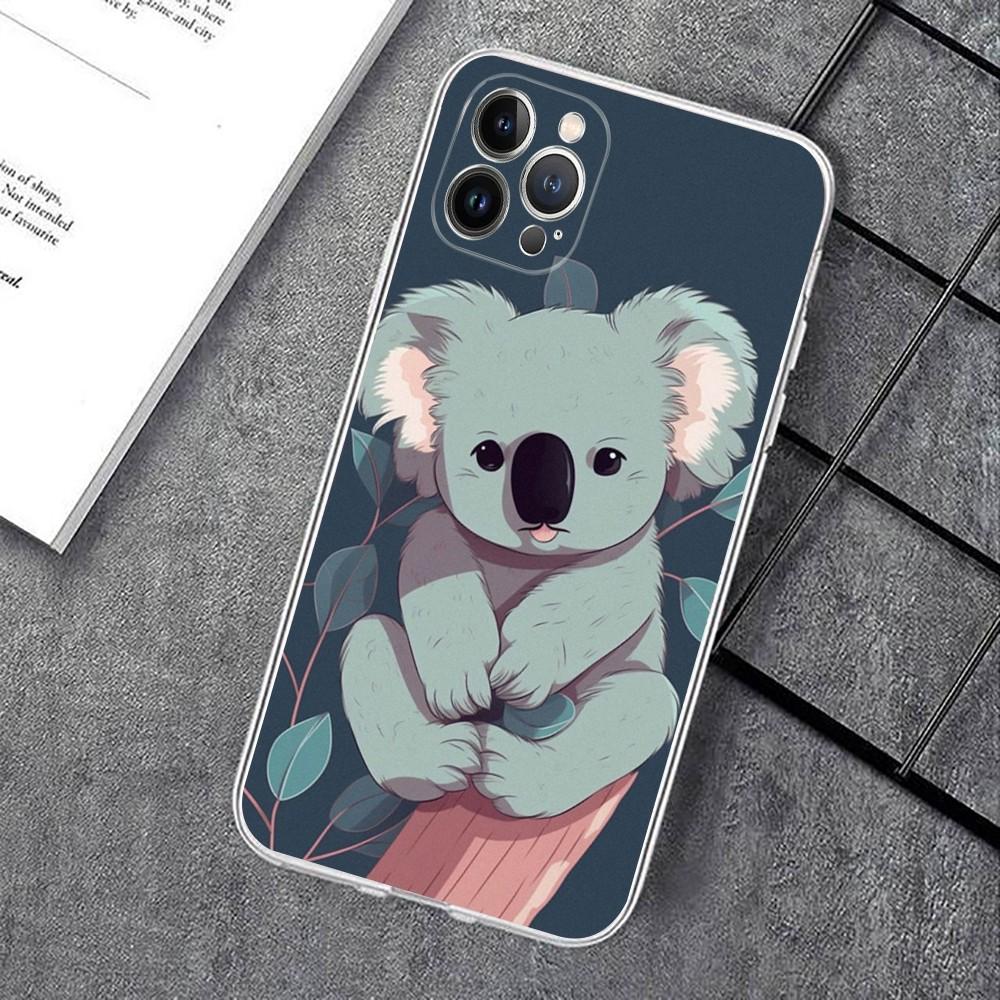 Koala Bear Cute Phone Case For IPhone 14 11 12 13 Mini Pro XS Max Cover 6 7 8 Plus X XR SE 2020 Funda Shell