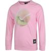 Adidas Casual Comfortable Round Neck Long Sleeve Sweatshirt Men Sweatshirt Pink FJ7571
