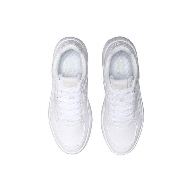 Li Ning Synthetic Leather, Artificial Leather Coverage Slip Resistant, Abrasion Resistant, Lightweight Low Top AGCN335-1