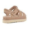 Cow Split Leather Stylish Sandal Women's Light Taupe 1137890-DRI