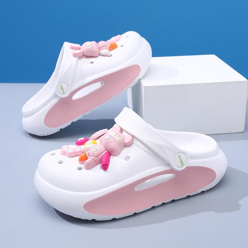 Colorful And Adorable Kids Soft Bottom Eva Slipon Shoes Nonslip Casual Sandals