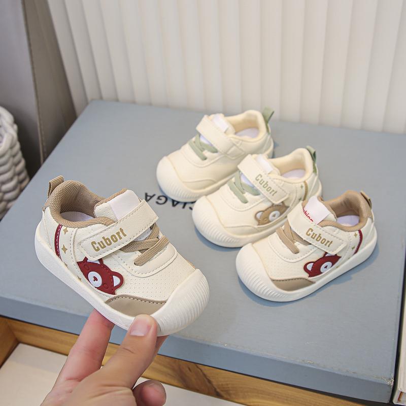 Kleinkind Kinder Freizeitschuhe Zehenkappe Niedlicher Bär Baby Lauflernschuhe Rutschfeste Weiche Sohle 2025 Mode Jungen Mädchen Ballerinas Niedlich