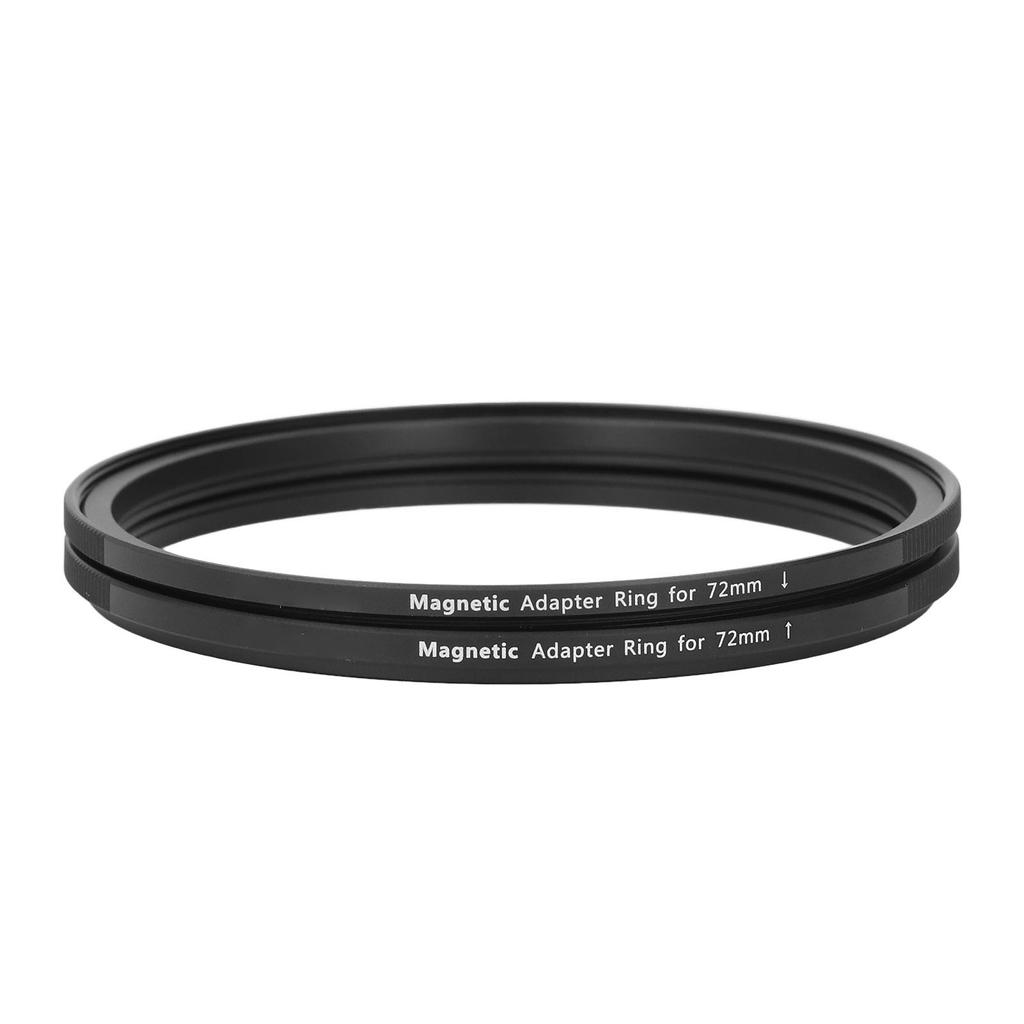 Magnetic Filter Ring Adapter Set 72mm Aluminum Alloy Camera Lens Filter Adapter Ring for Lens Converter Accessories