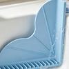 1/2Pcs Silicone Shower Splash Guard with Suction Cup Waterproof Kitchen Sink Bathroom Shower Bathtub Corner Water Blocking Baffle Shield