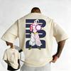 Dragon Ball Trendy Hot Items Anime Tshirt Summer New Majin Buu Front and Back Printed Men and Women Street Hiphop Casual Top