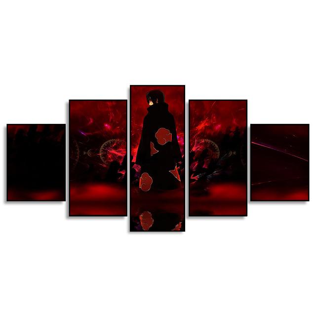 

5 картинок Постер Саске Итачи Персонаж Декоративная живопись Детская комната Настенные художественные принты Современный домашний декор Картина на холсте без рамки 20x35cm*2 20x45cm*2 20x55cm*1 No Frame